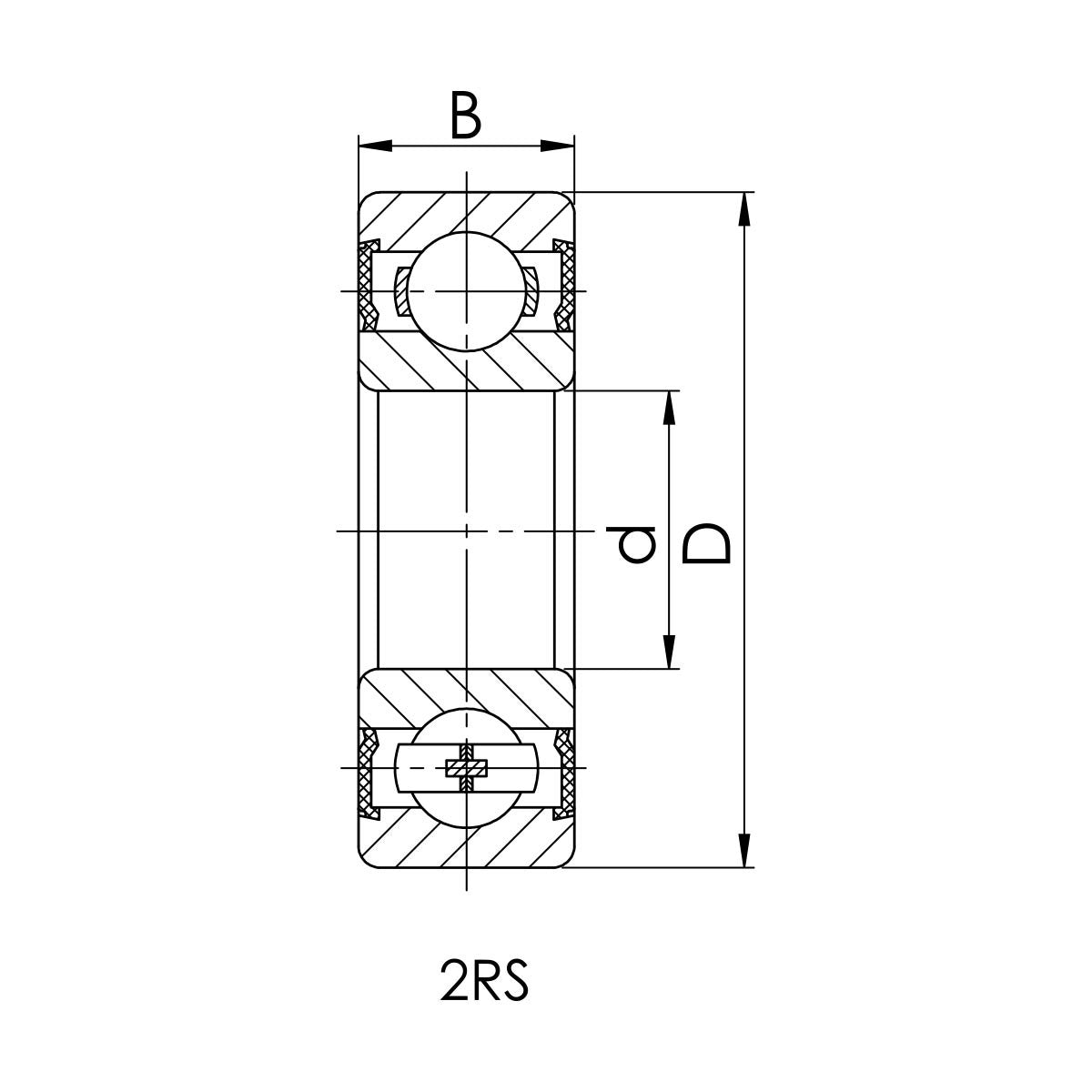 6007-ZZ/2RS