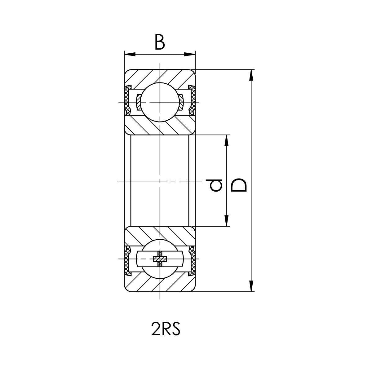 609 - ZZ/2RS (confezione da 10)